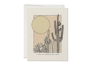 Desert Sunrise Card
