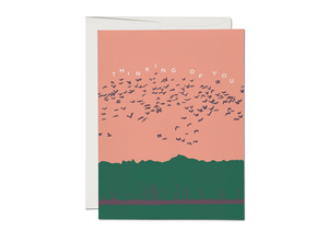 Birds In Flight Card
