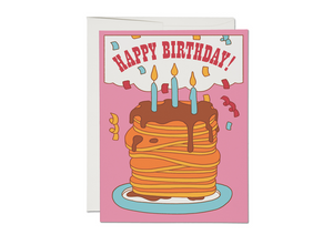 Pancake Birthday Card