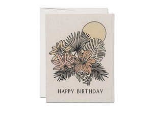 Tropical Birthday Card