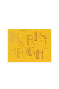 Merry & Bright Foil Card