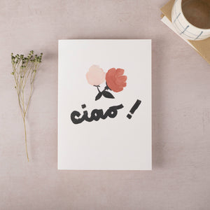Ciao Rose Greeting Card